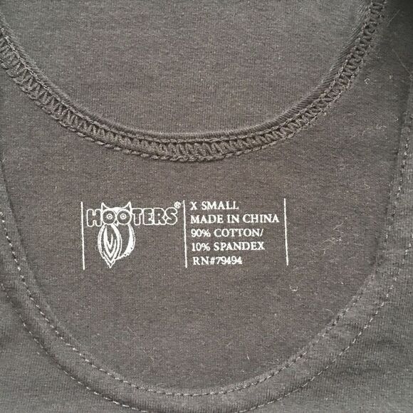 🔃Hooters Logo Waitress Uniform Tank Top - Picture 4 of 5